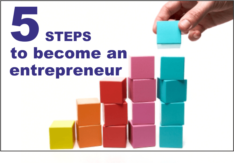 5 easy steps to become an entrepreneur