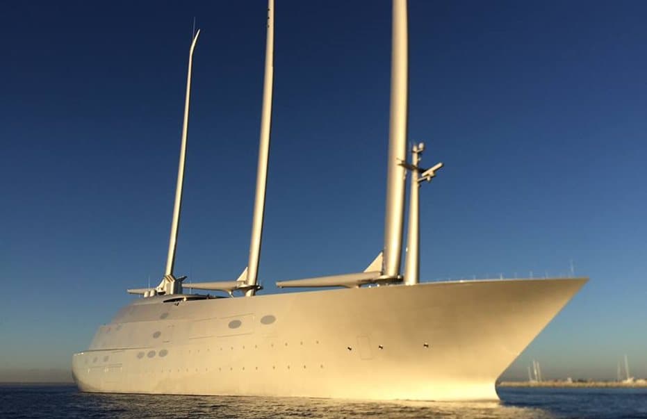 Sailing Yacht A in Limassol